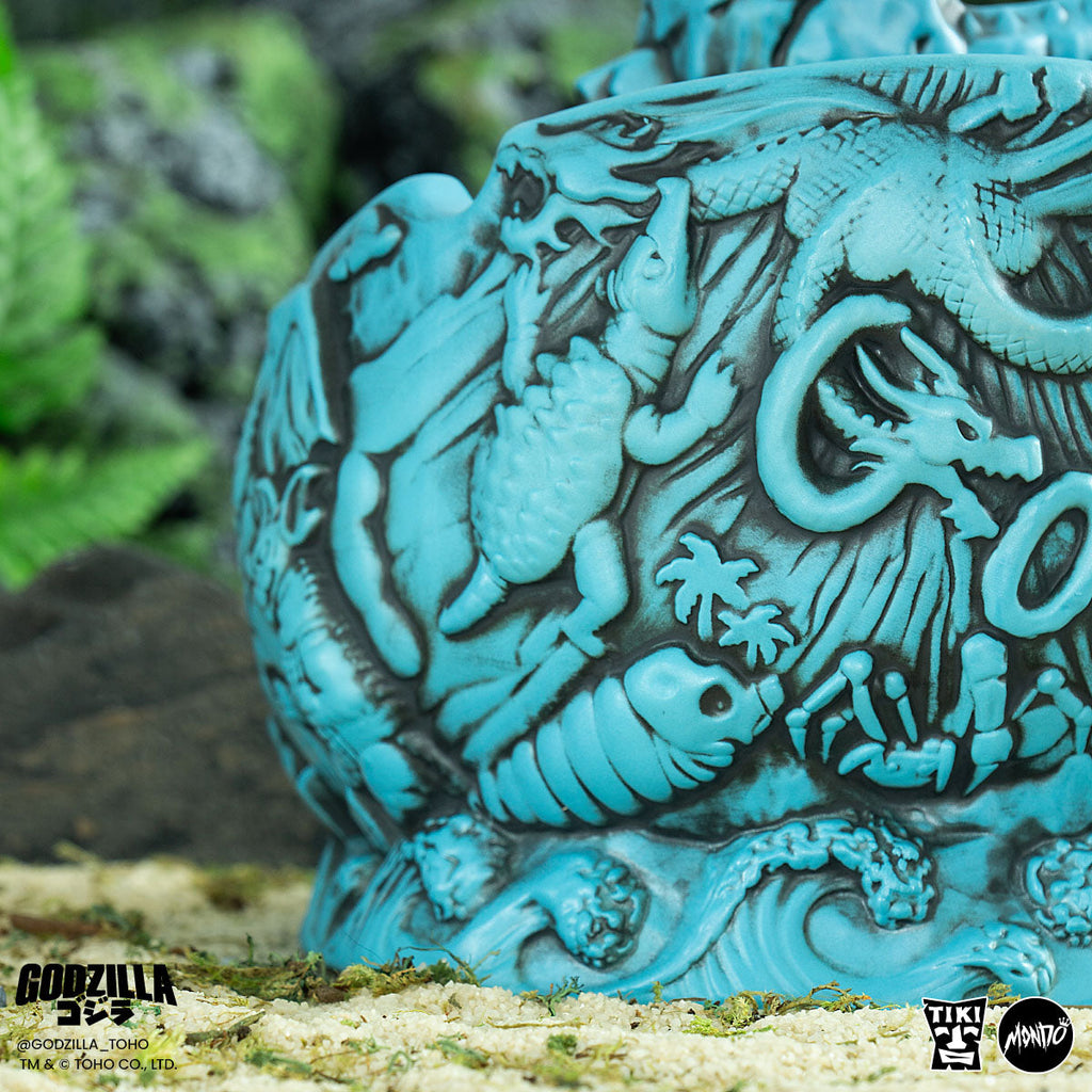 Godzilla Destroy All Monsters Tiki Bowl - Heat Ray Variant