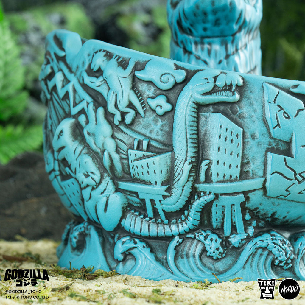 Godzilla Destroy All Monsters Tiki Bowl - Heat Ray Variant