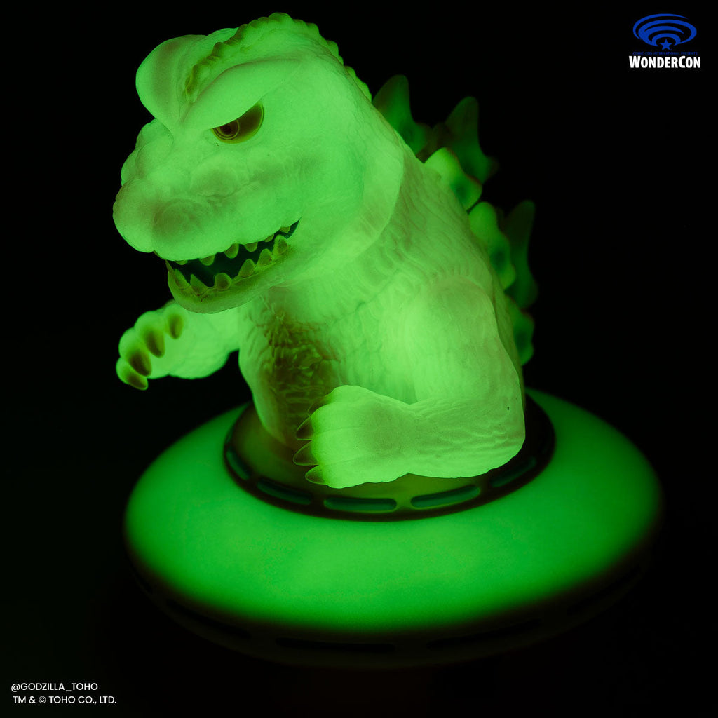 Godzilla UFO - Vinyl Designer Figure by Octeel - Cherry Blossom Variant