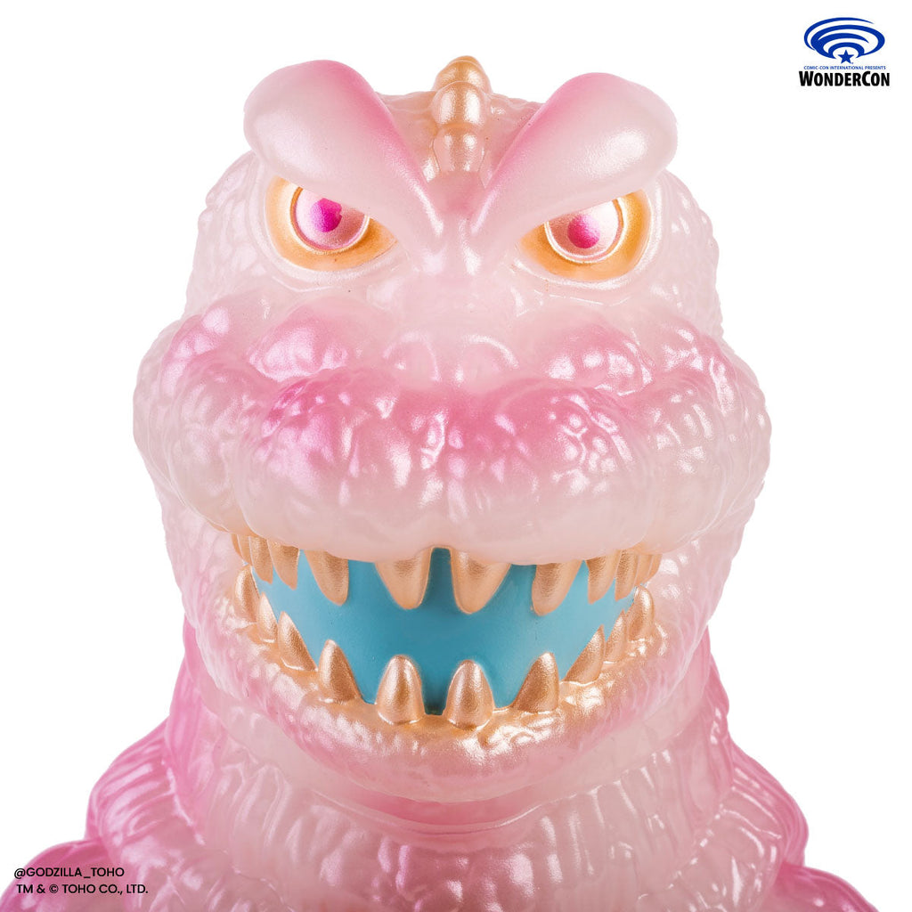 Godzilla UFO - Vinyl Designer Figure by Octeel - Cherry Blossom Variant