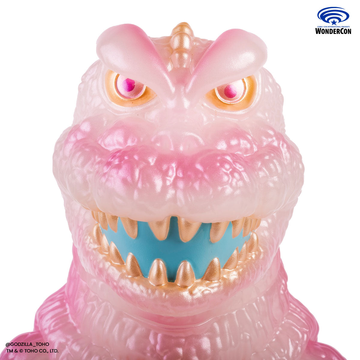 Godzilla UFO - Vinyl Designer Figure by Octeel - Cherry Blossom Variant