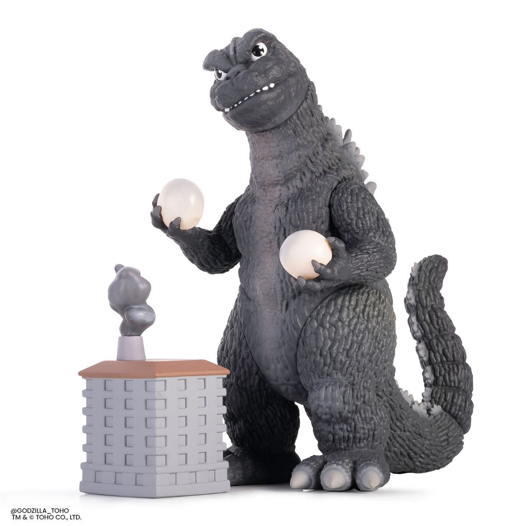 Godzilla and Hedorah Soft Vinyl Figure Set -  Godzilla vs The Smog Monster