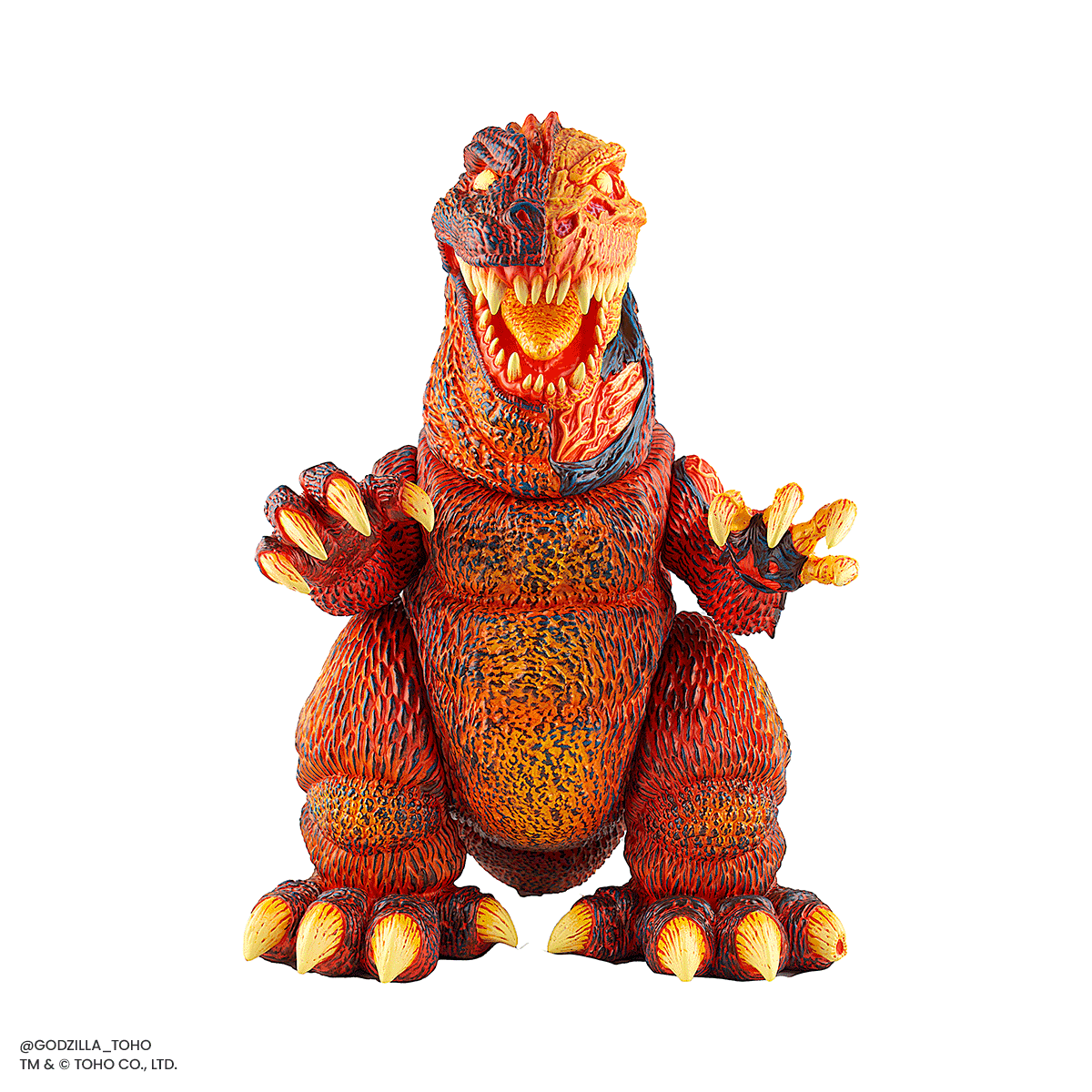 Godzilla - Vinyl Designer Figure by James Groman - Burning Variant