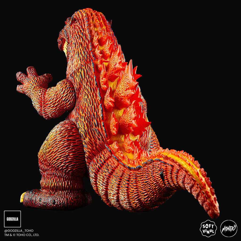Godzilla - Vinyl Designer Figure by James Groman - Burning Variant