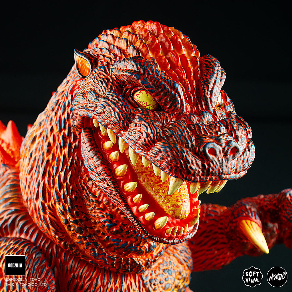 Godzilla - Vinyl Designer Figure by James Groman - Burning Variant
