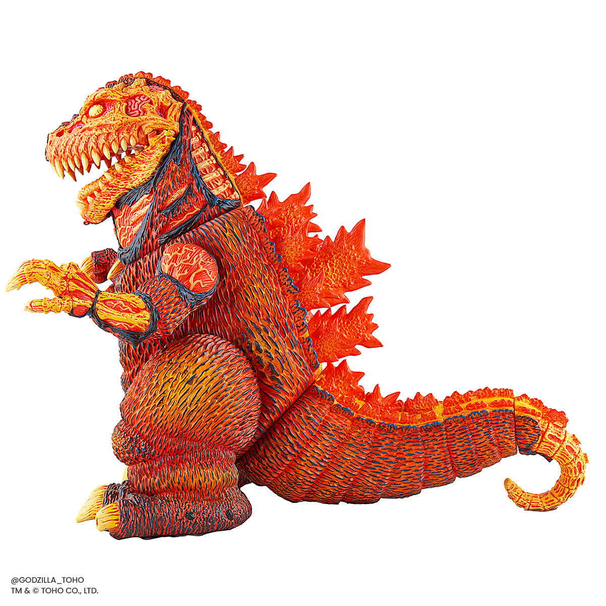Godzilla - Vinyl Designer Figure by James Groman - Burning Variant