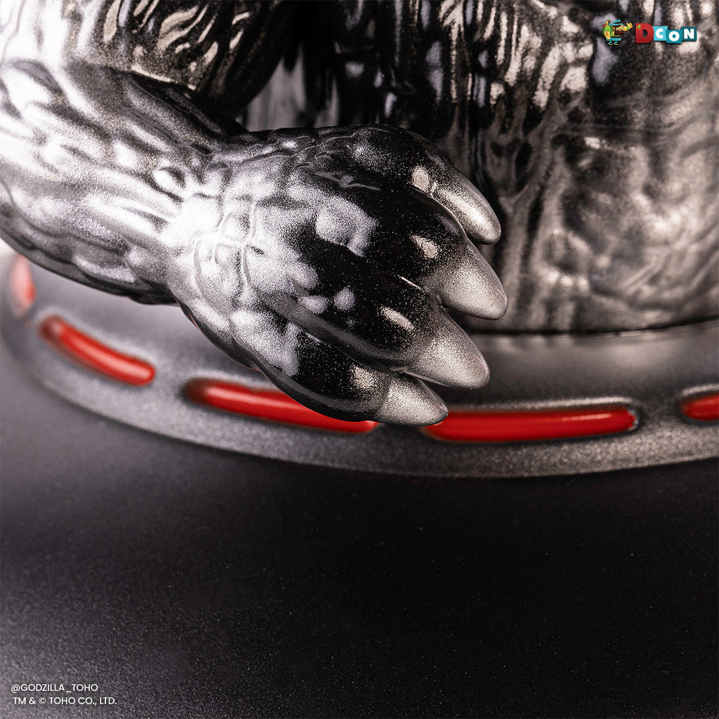 Godzilla UFO - Vinyl Designer Figure by Octeel - Xillean Black Variant