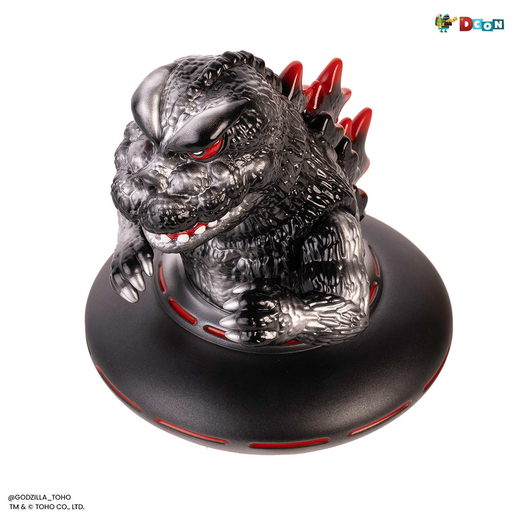 Godzilla UFO - Vinyl Designer Figure by Octeel - Xillean Black Variant