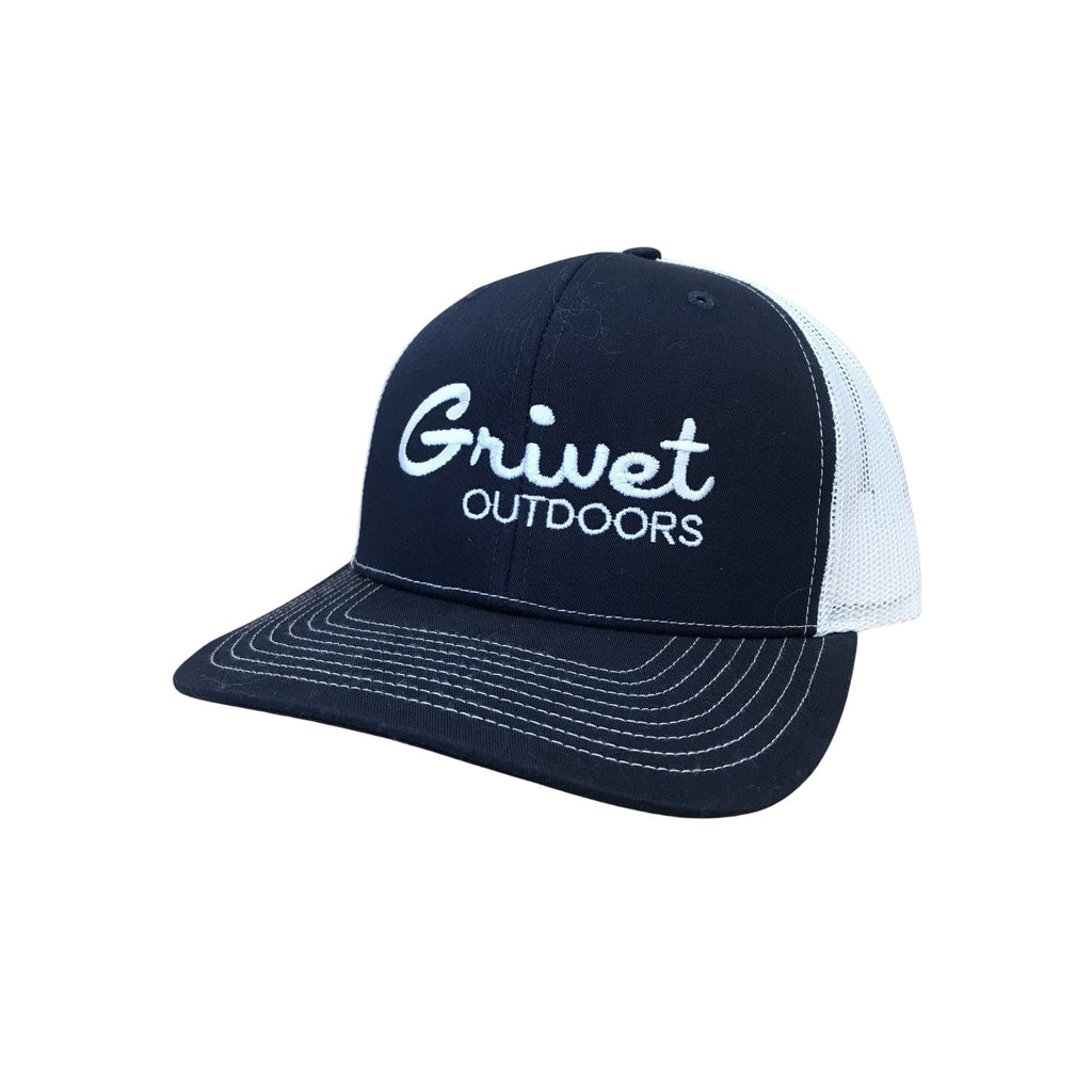 Grivet Outdoors Retro Grivet Embroidery Mesh Trucker Hat