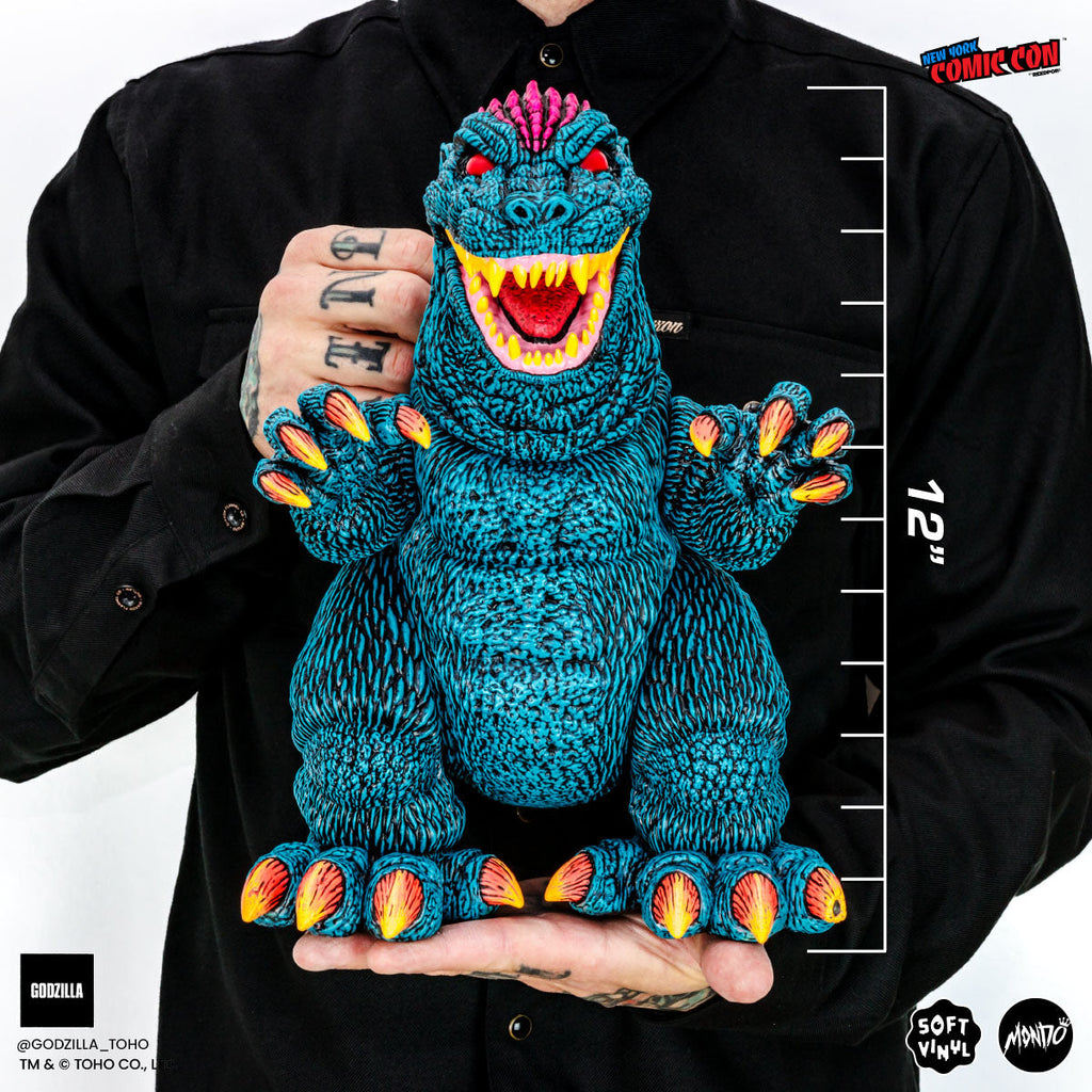 Godzilla - Designer Vinyl Figure by James Groman - Psychedelic Variant