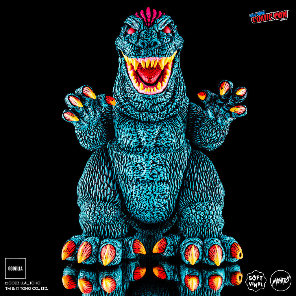 Godzilla - Designer Vinyl Figure by James Groman - Psychedelic Variant