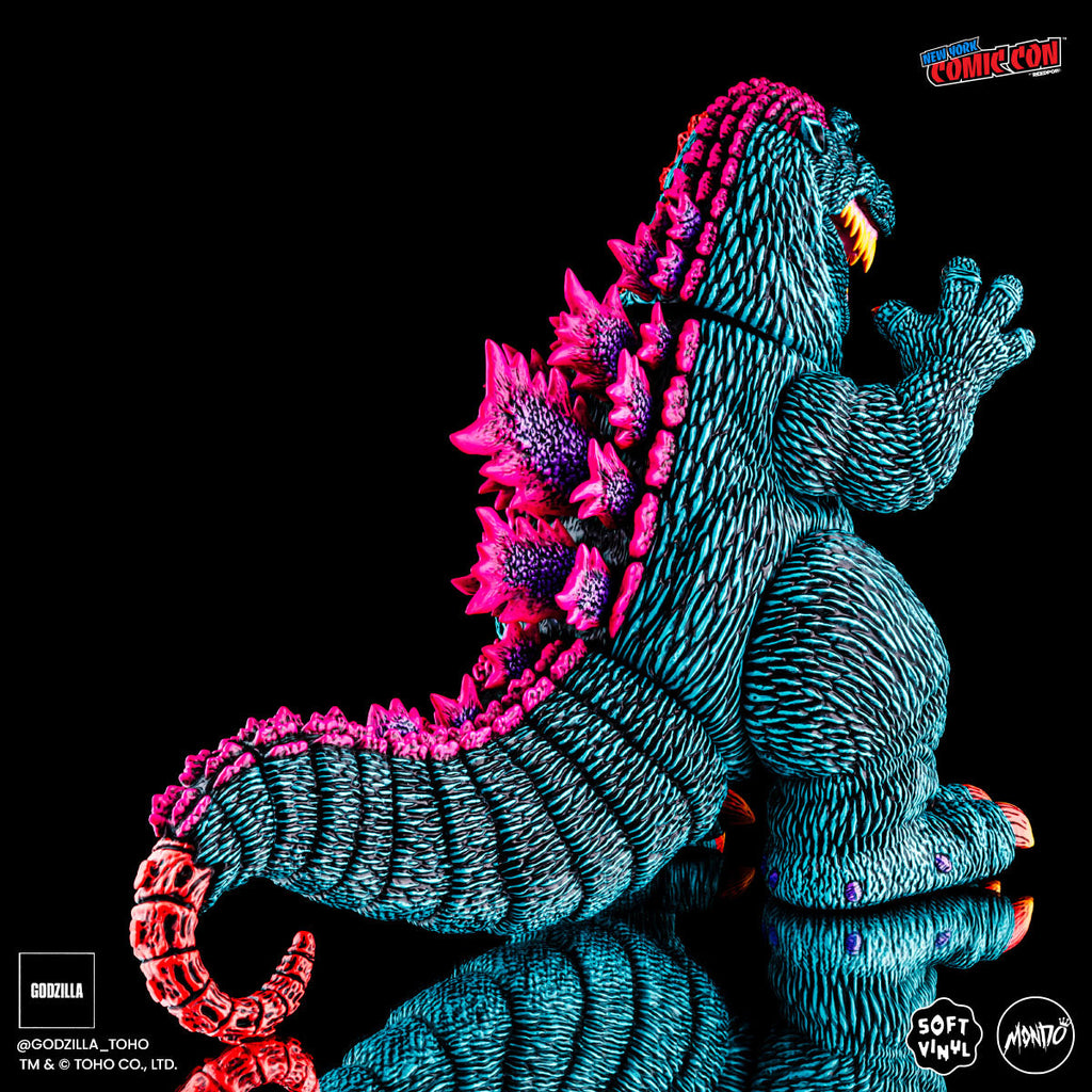 Godzilla - Designer Vinyl Figure by James Groman - Psychedelic Variant