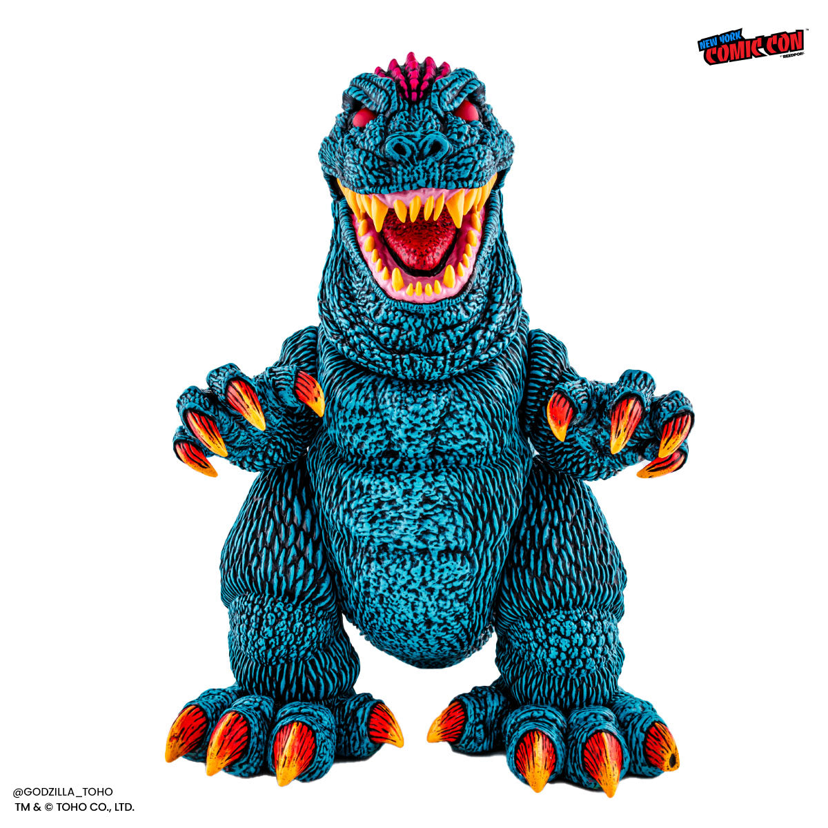 Godzilla - Designer Vinyl Figure by James Groman - Psychedelic Variant