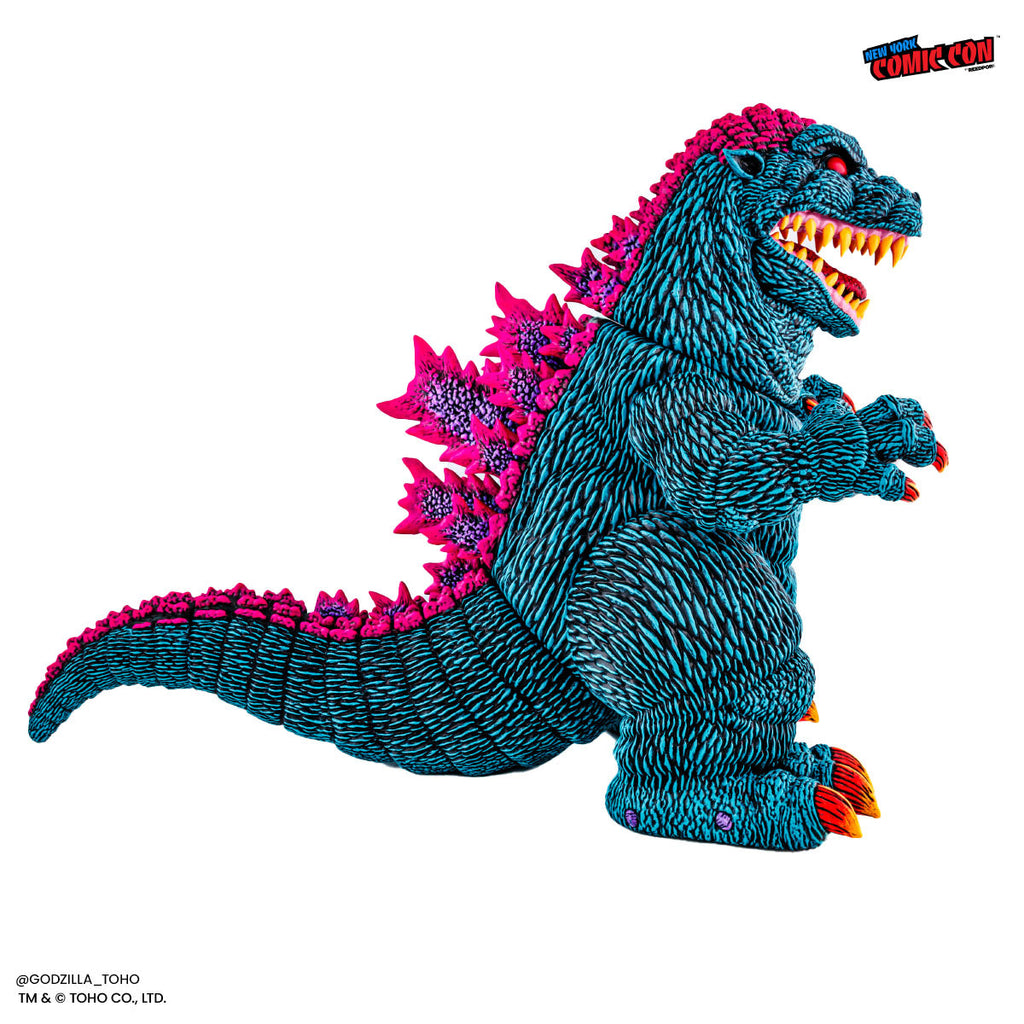 Godzilla - Designer Vinyl Figure by James Groman - Psychedelic Variant