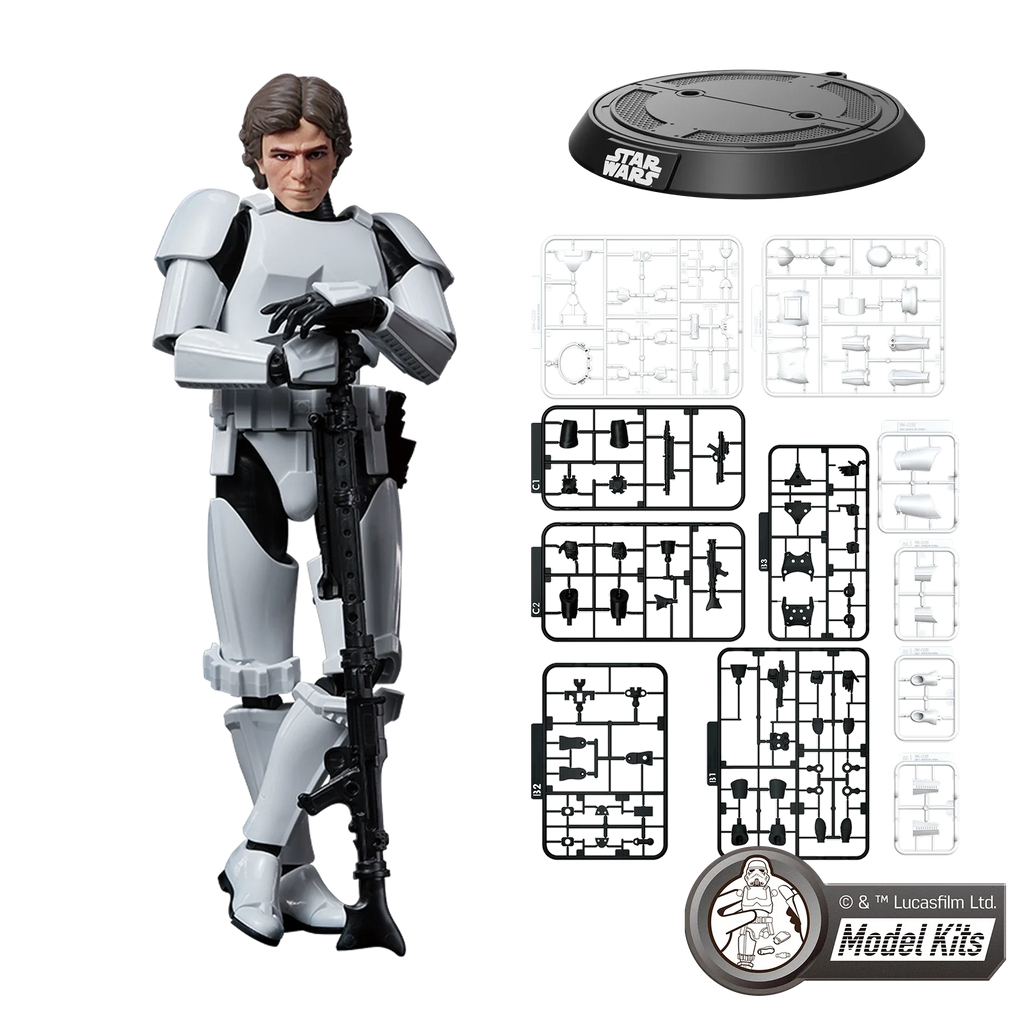 STAR WARS: A NEW HOPE™ CHAMPION CLASS 03 HAN SOLO™ STORMTROOPER™ DISGUISE VERSION MODEL KITS | BLOKEES