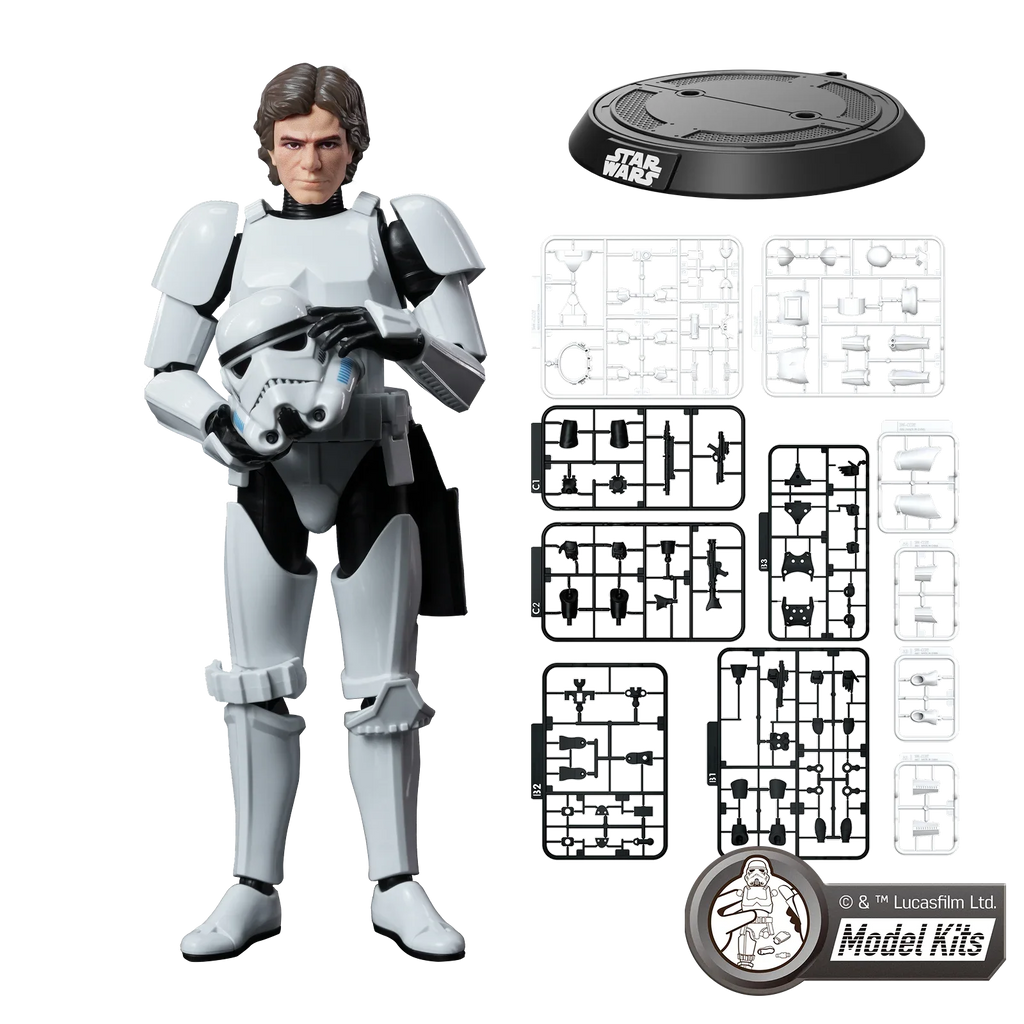 STAR WARS: A NEW HOPE™ CHAMPION CLASS 03 HAN SOLO™ STORMTROOPER™ DISGUISE VERSION MODEL KITS | BLOKEES