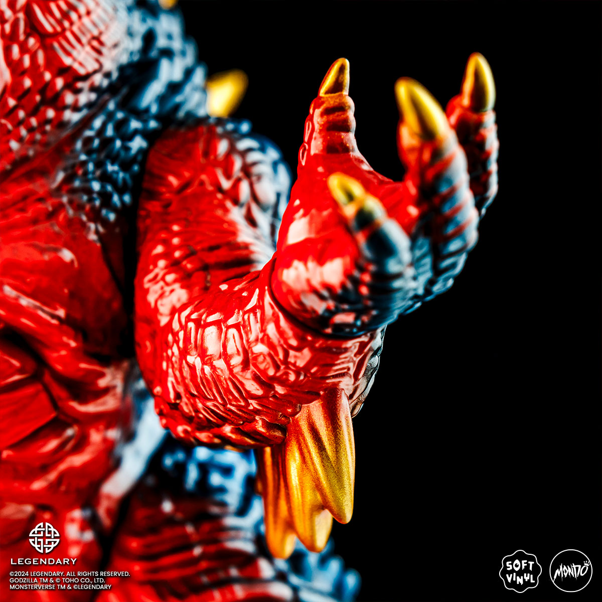 Godzilla x Kong: The New Empire - Godzilla Soft Vinyl - Retro Titan Variant