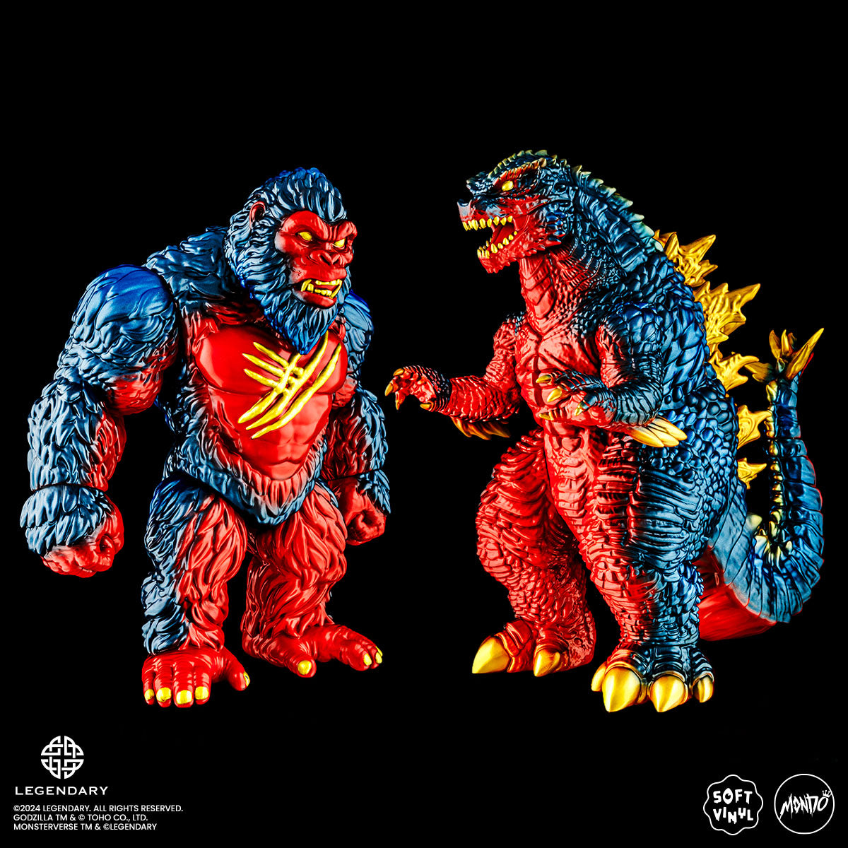 Godzilla x Kong: The New Empire - Godzilla Soft Vinyl - Retro Titan Variant