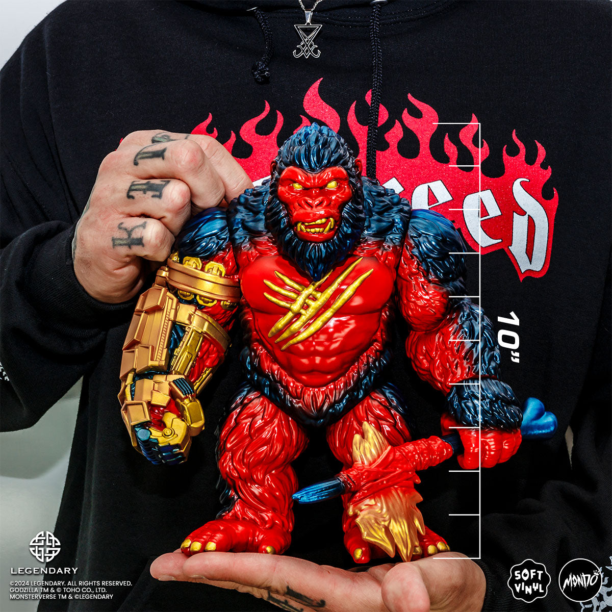 Godzilla x Kong: The New Empire - Kong Soft Vinyl Figure - Retro Titan Variant