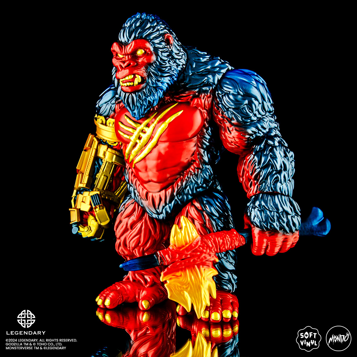 Godzilla x Kong: The New Empire - Kong Soft Vinyl Figure - Retro Titan Variant