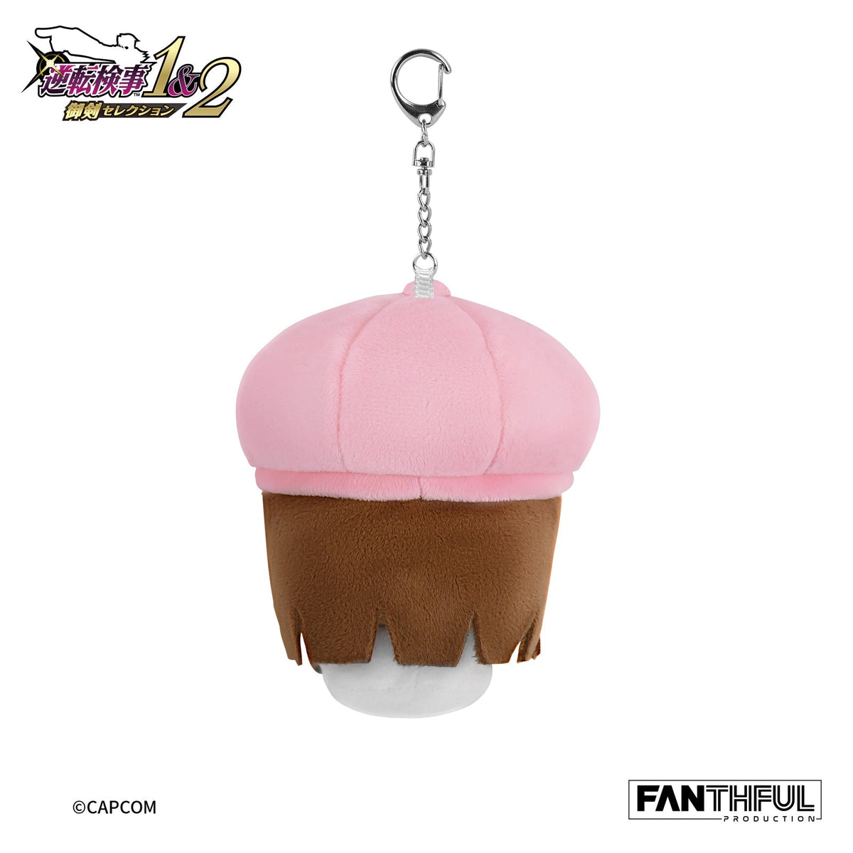 FANTHFUL Ace Attorney Investigations Ema Skye Plush Keychain JAPAN OFFICIAL