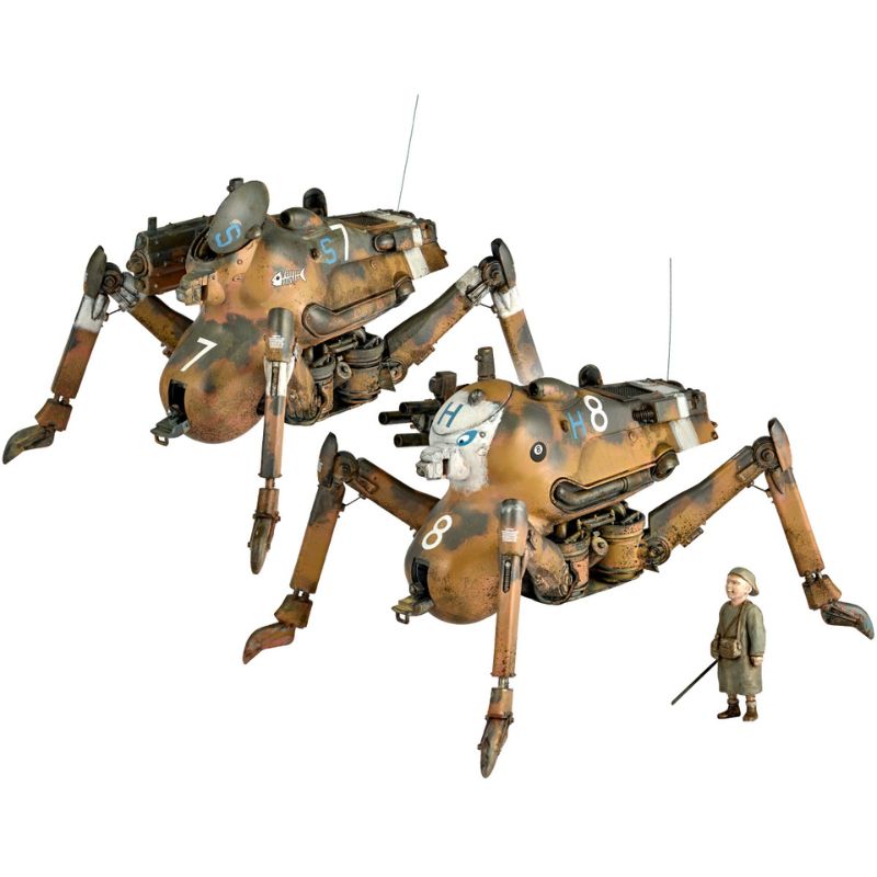 ARTPLA Maschinen Krieger H.A.F.S. GLADIATOR & Smile Eddie Amsel 1/35 Model Kit