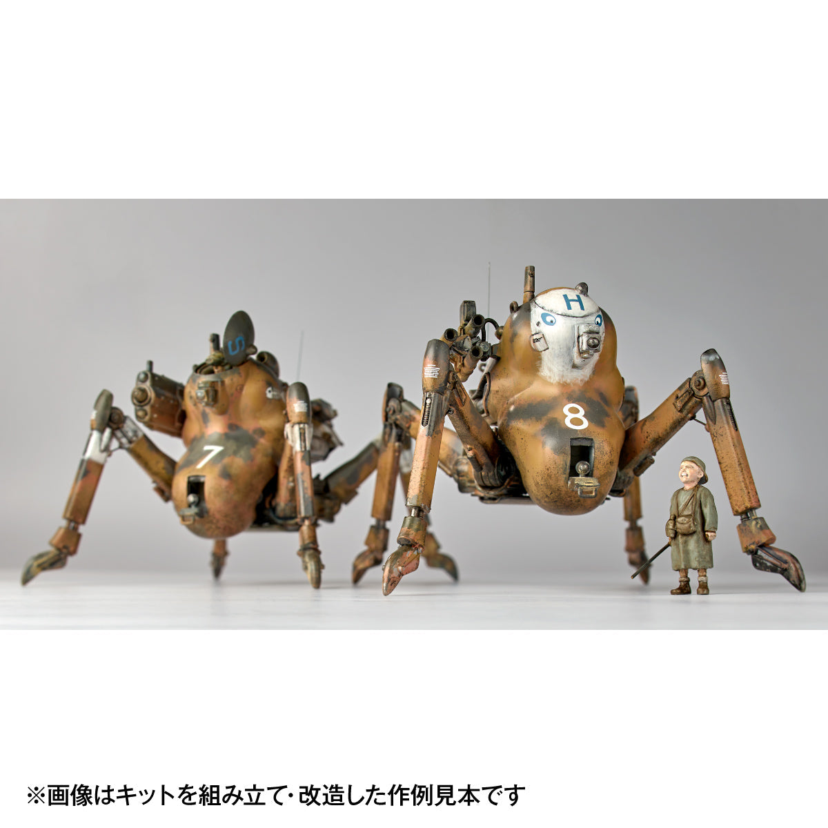 ARTPLA Maschinen Krieger H.A.F.S. GLADIATOR & Smile Eddie Amsel 1/35 Model Kit