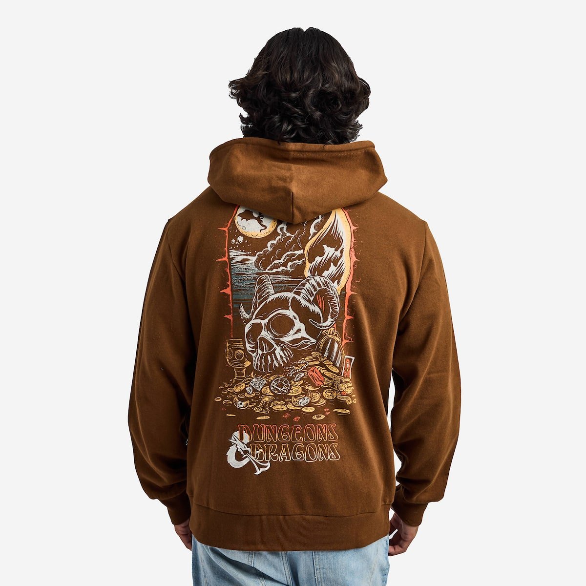 D&D Forgotten Realms Illustration Zip-Up Hoodie