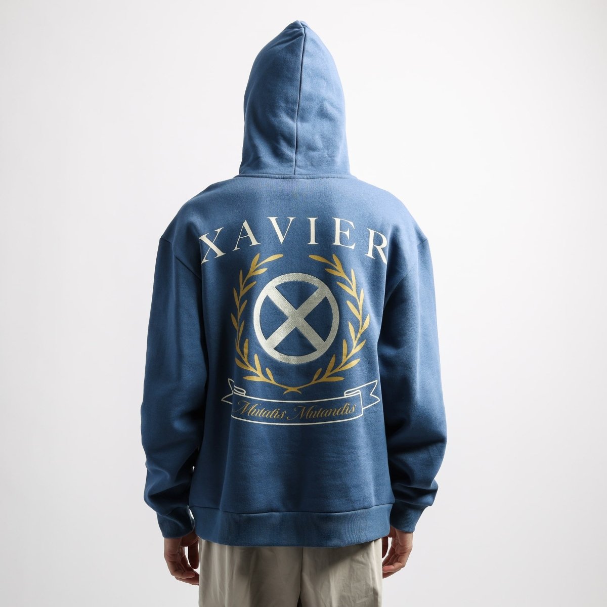 Xavier Athletics Blue Oversized Hoodie