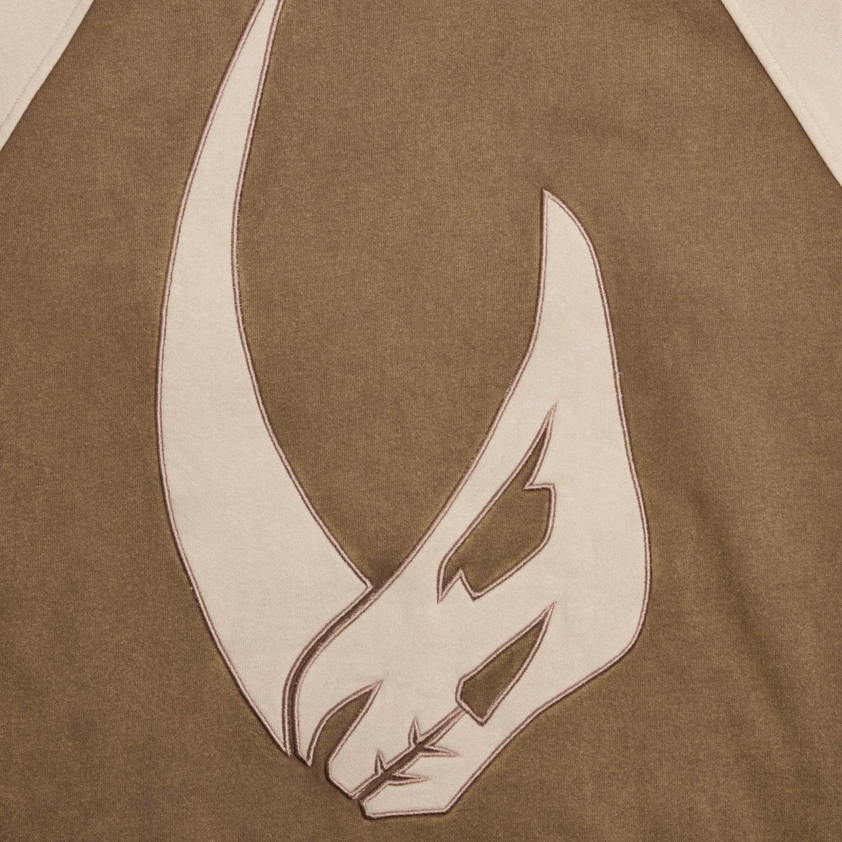 The Mandalorian Embroidered Raglan Hoodie