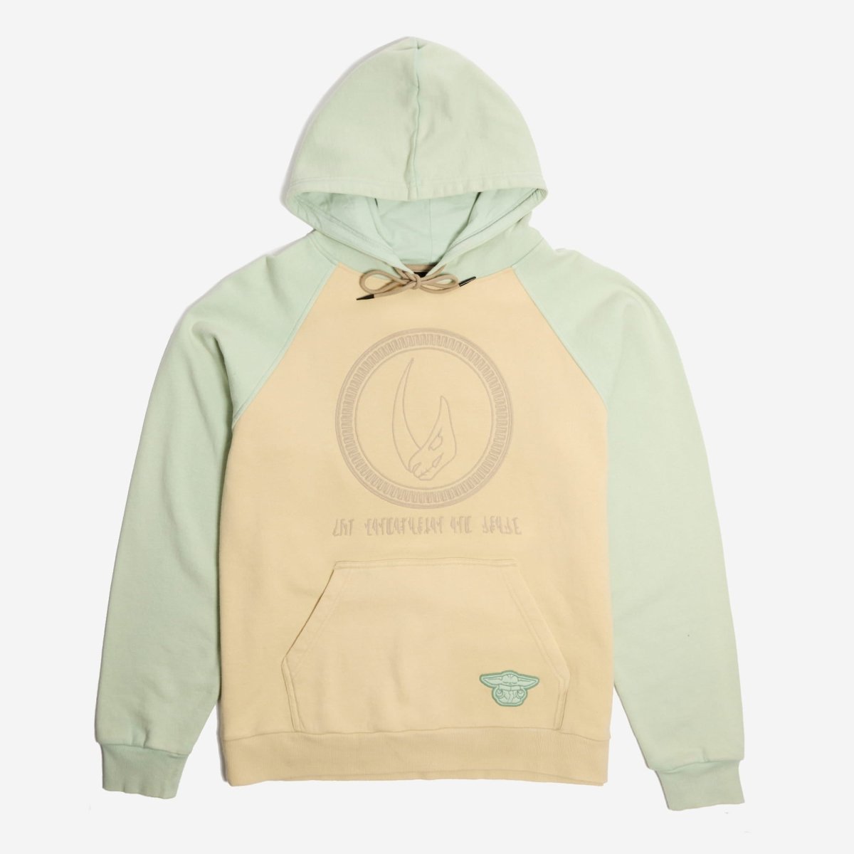 The Mandalorian & Grogu Embroidered Raglan Hoodie