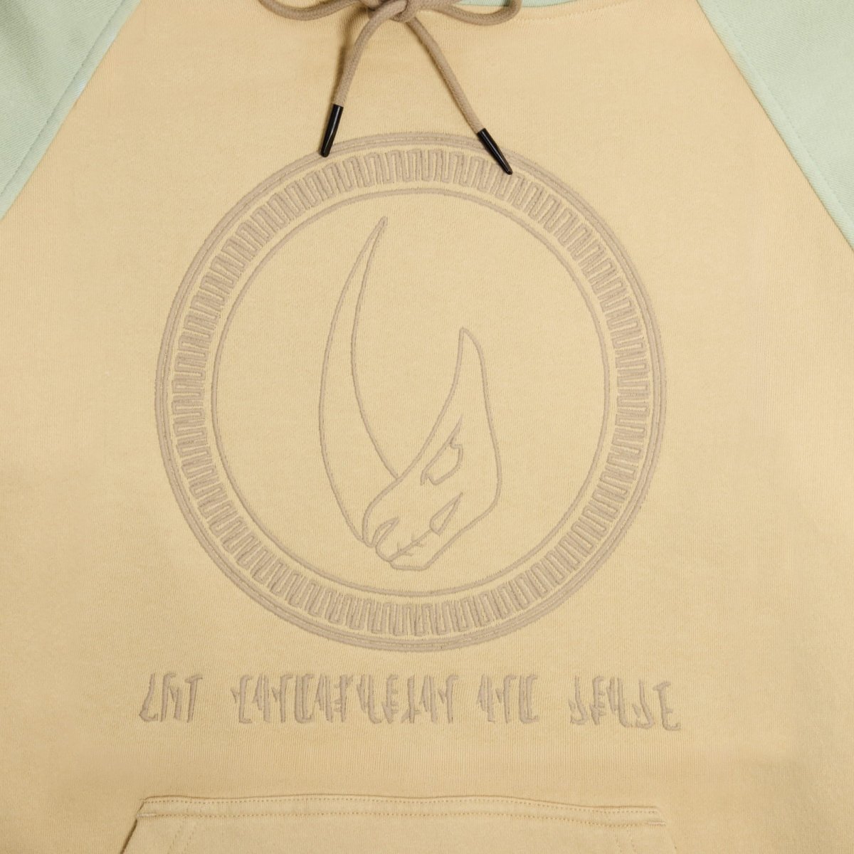 The Mandalorian & Grogu Embroidered Raglan Hoodie