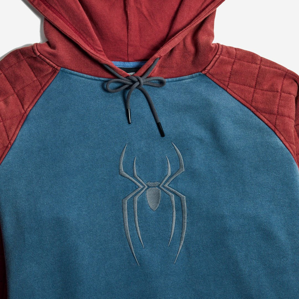Spider-Man Quilted Sleeve Raglan Hoodie