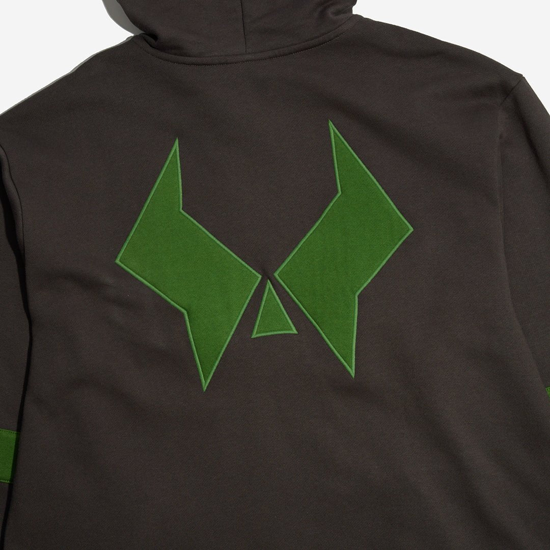 Doctor Doom Colorblock Zip-Up Hoodie
