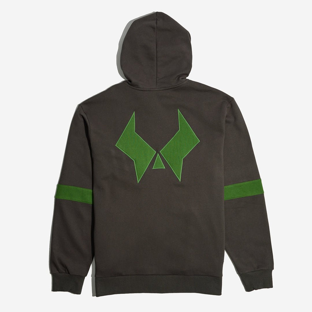 Doctor Doom Colorblock Zip-Up Hoodie