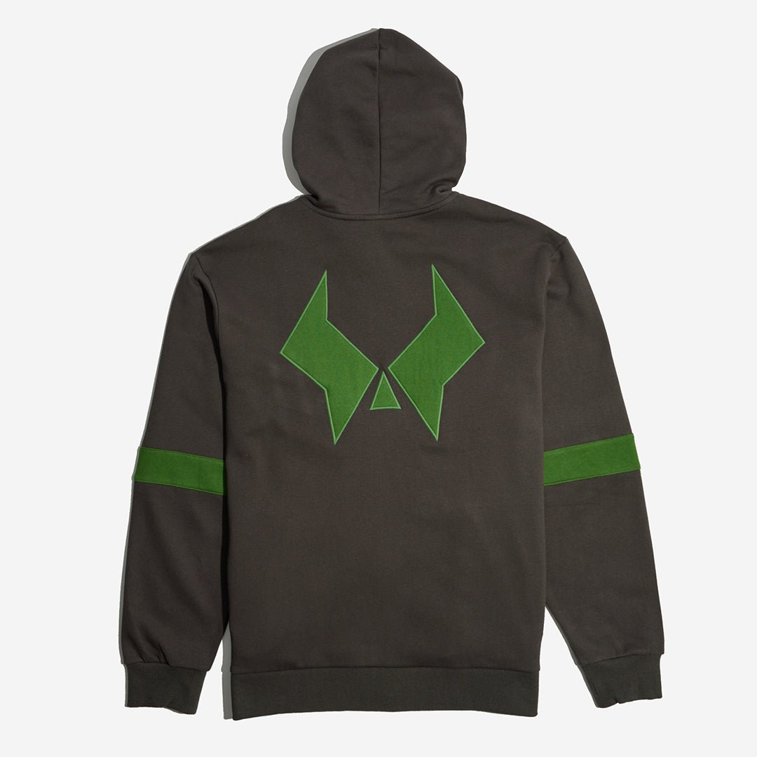 Doctor Doom Colorblock Zip-Up Hoodie