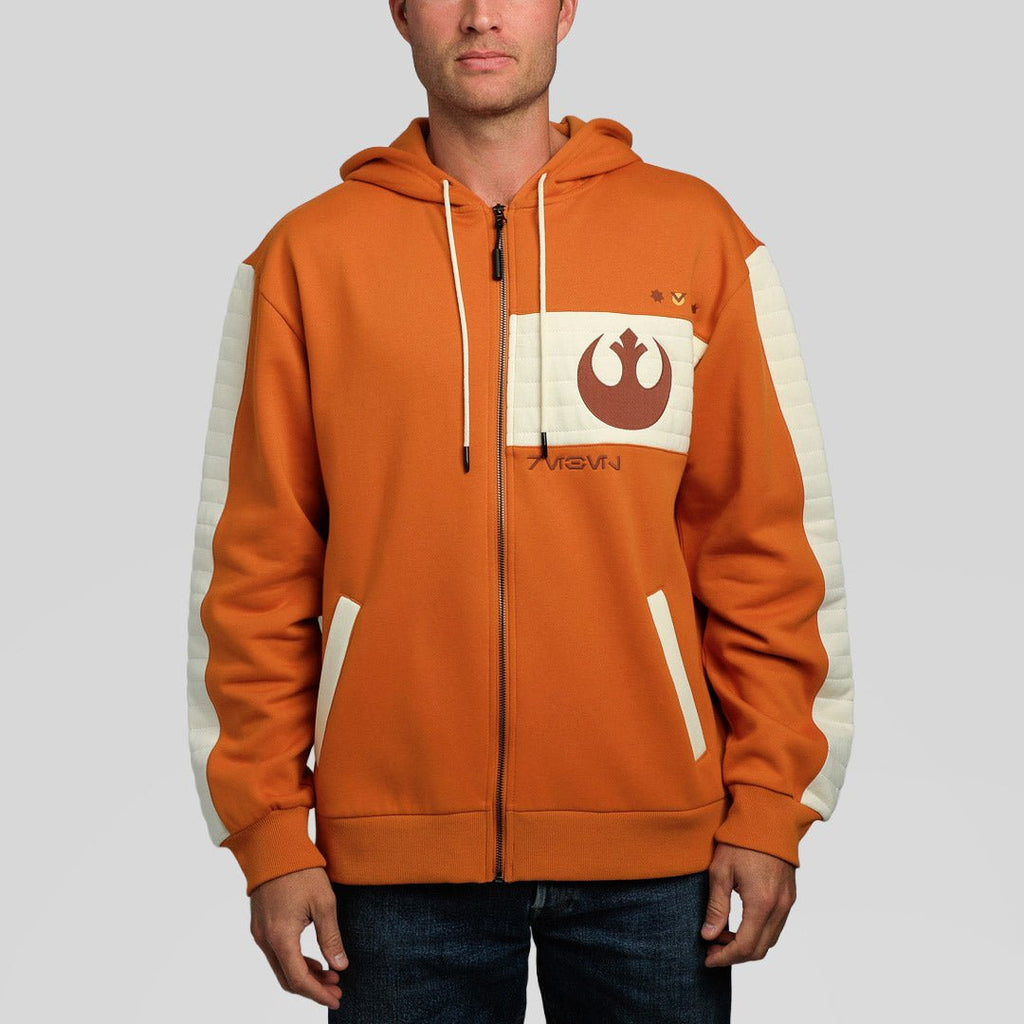 Rebel Pilot Fleece Zip-Up Hoodie