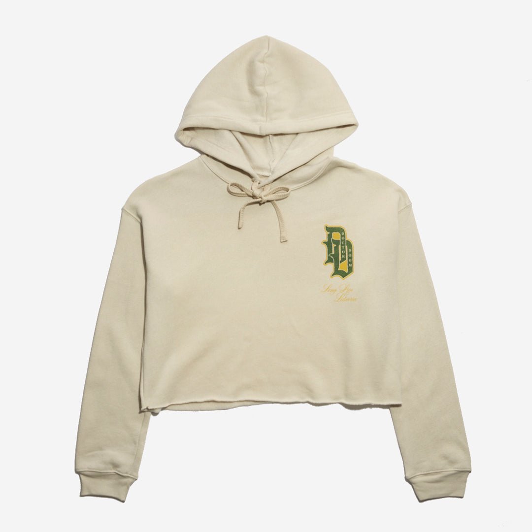 Supreme Ruler Doom Cropped Hoodie