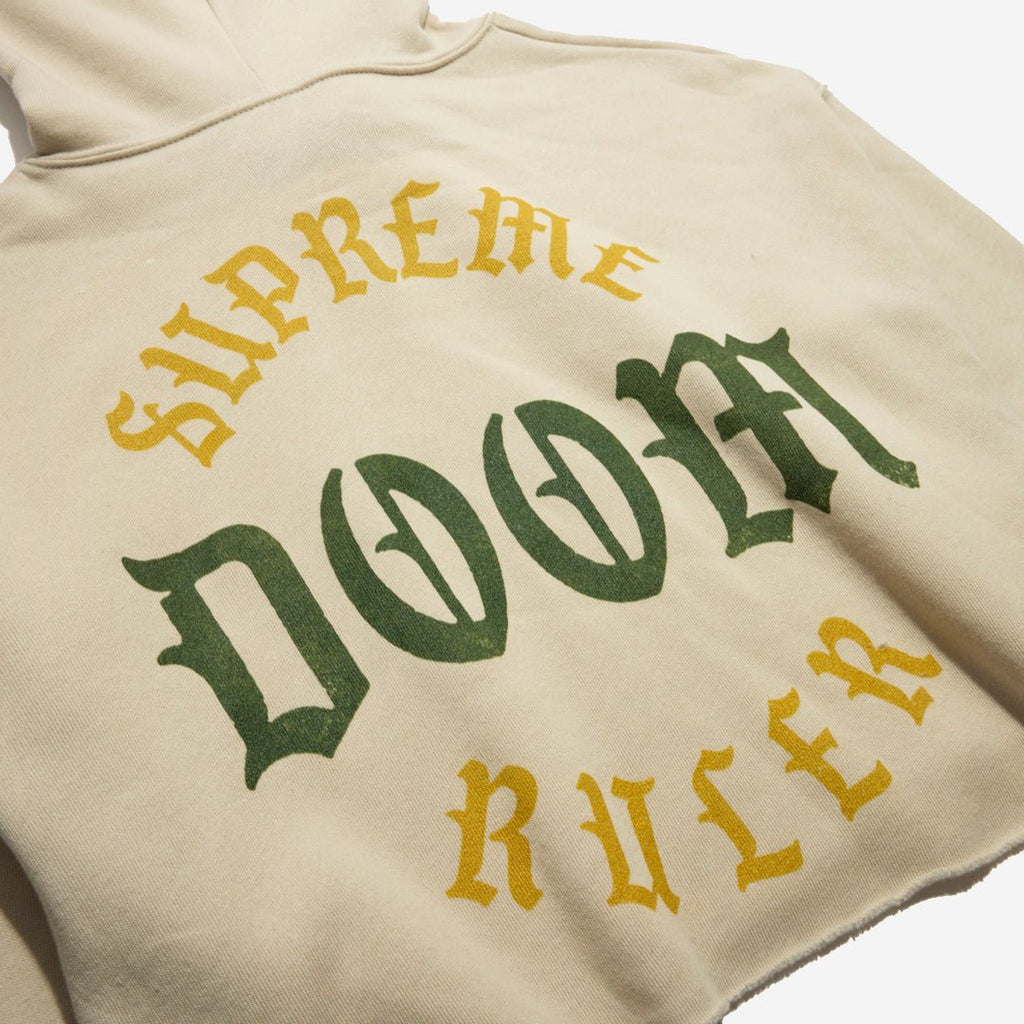 Supreme Ruler Doom Cropped Hoodie