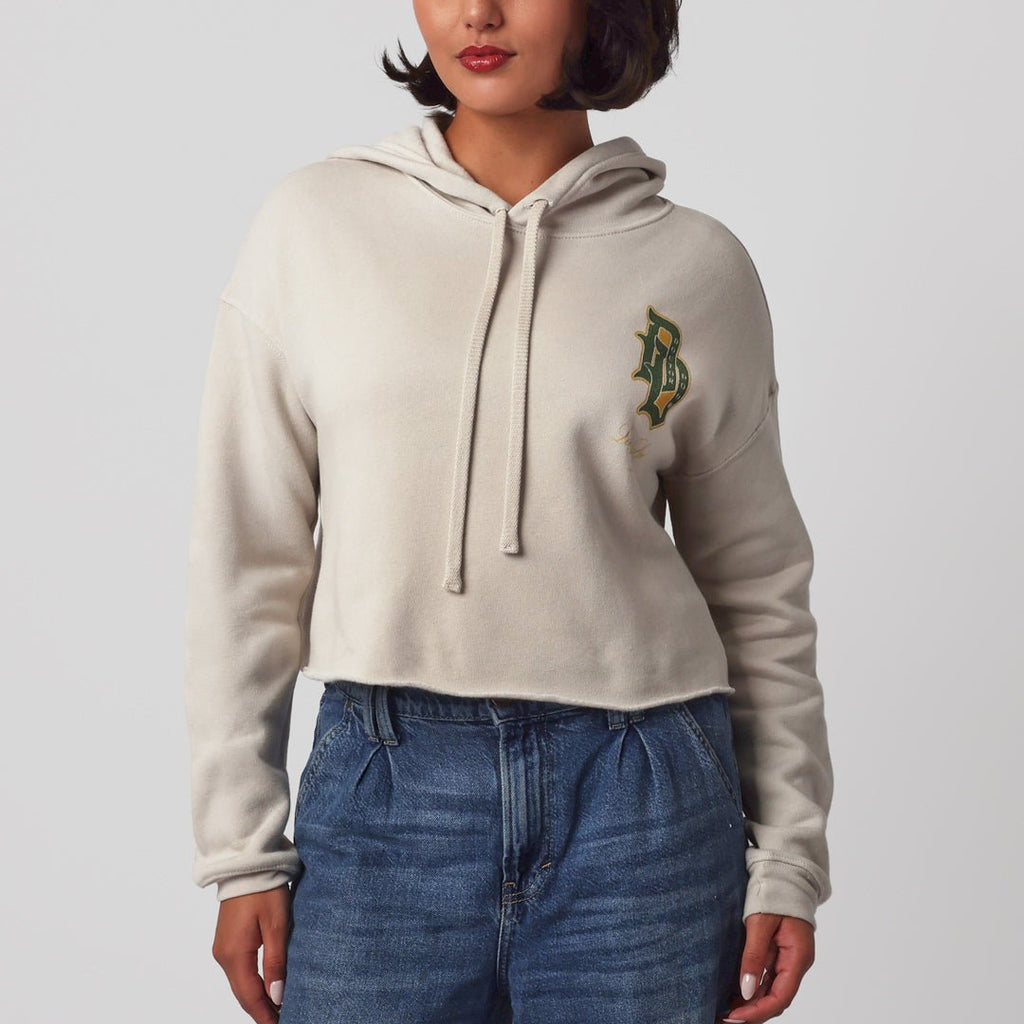 Supreme Ruler Doom Cropped Hoodie