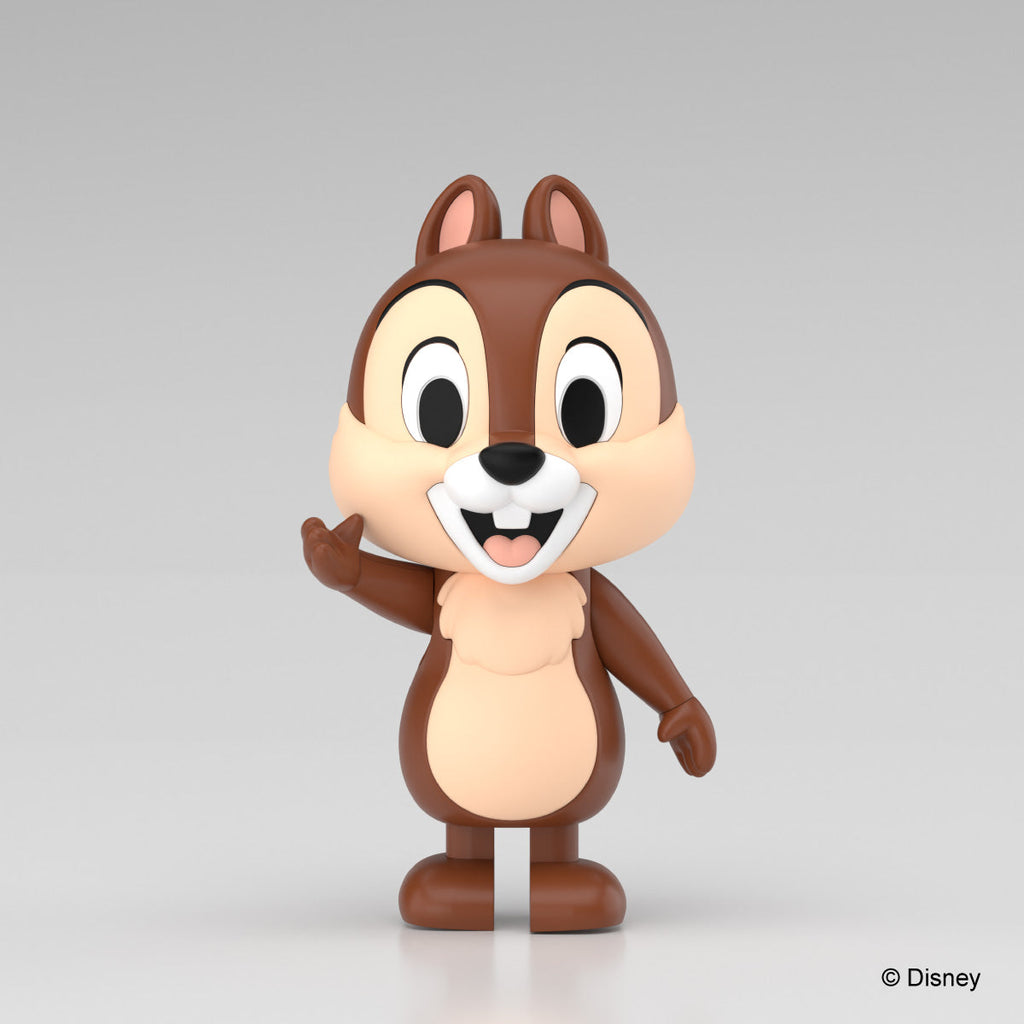 AOSHIMA Rakupura Tokotoko No.DP-12 Disney Character Chip & Dale Model Kit JAPAN
