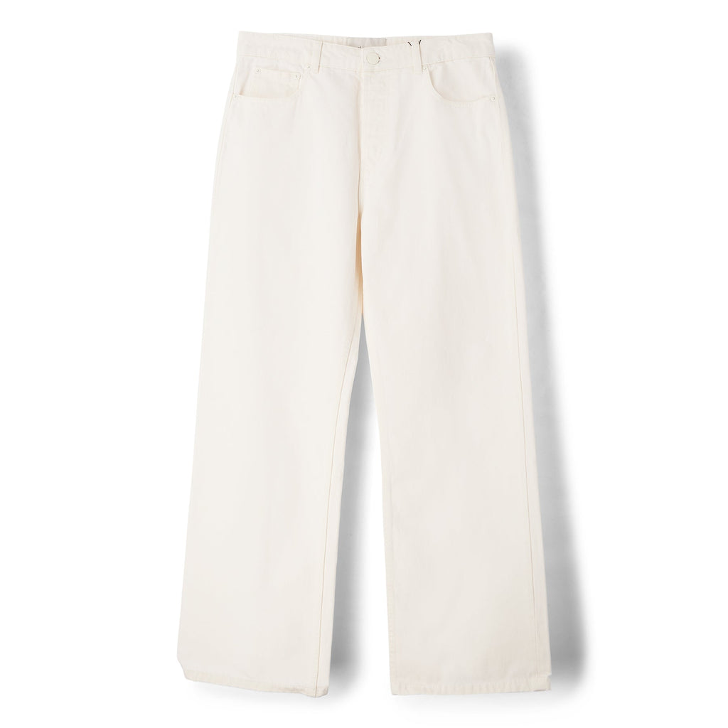 AMI Paris Large Fit Jeans (Blanc creme)