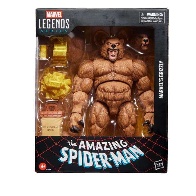 Marvel's Grizzly (Marvel Legends, Hasbro) **SEALED**