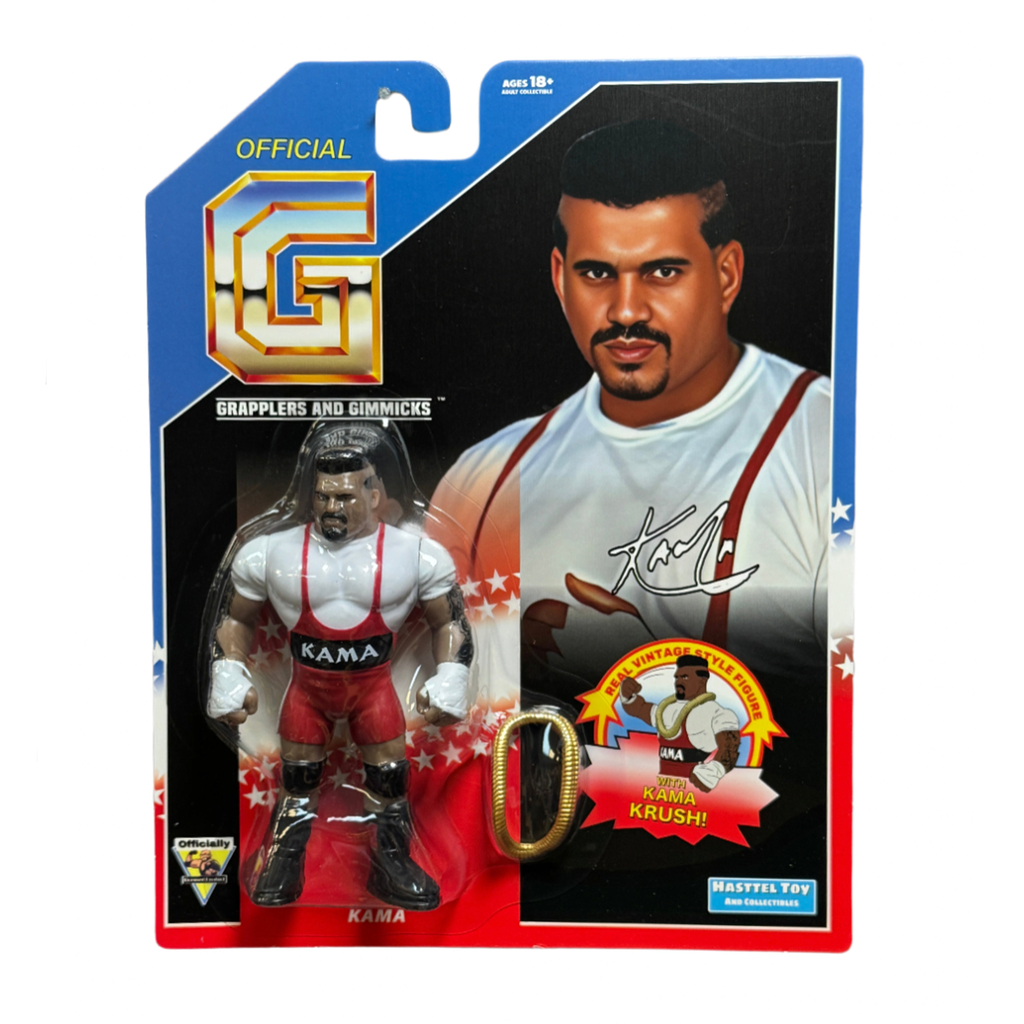 Kama Mustafa (Grapplers & Gimmicks WWF, Hasttel Toys)