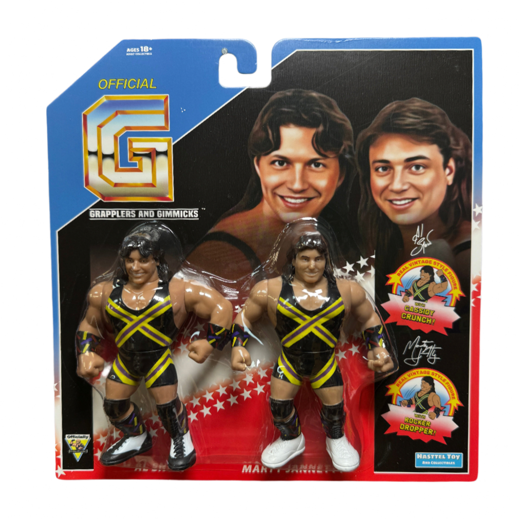 New Rockers: Al Snow & Marty Jannetty (Grapplers & Gimmicks WWF, Hasttel Toys)