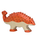 Holztiger Ankylosaurus Wooden Dinosaur Figure