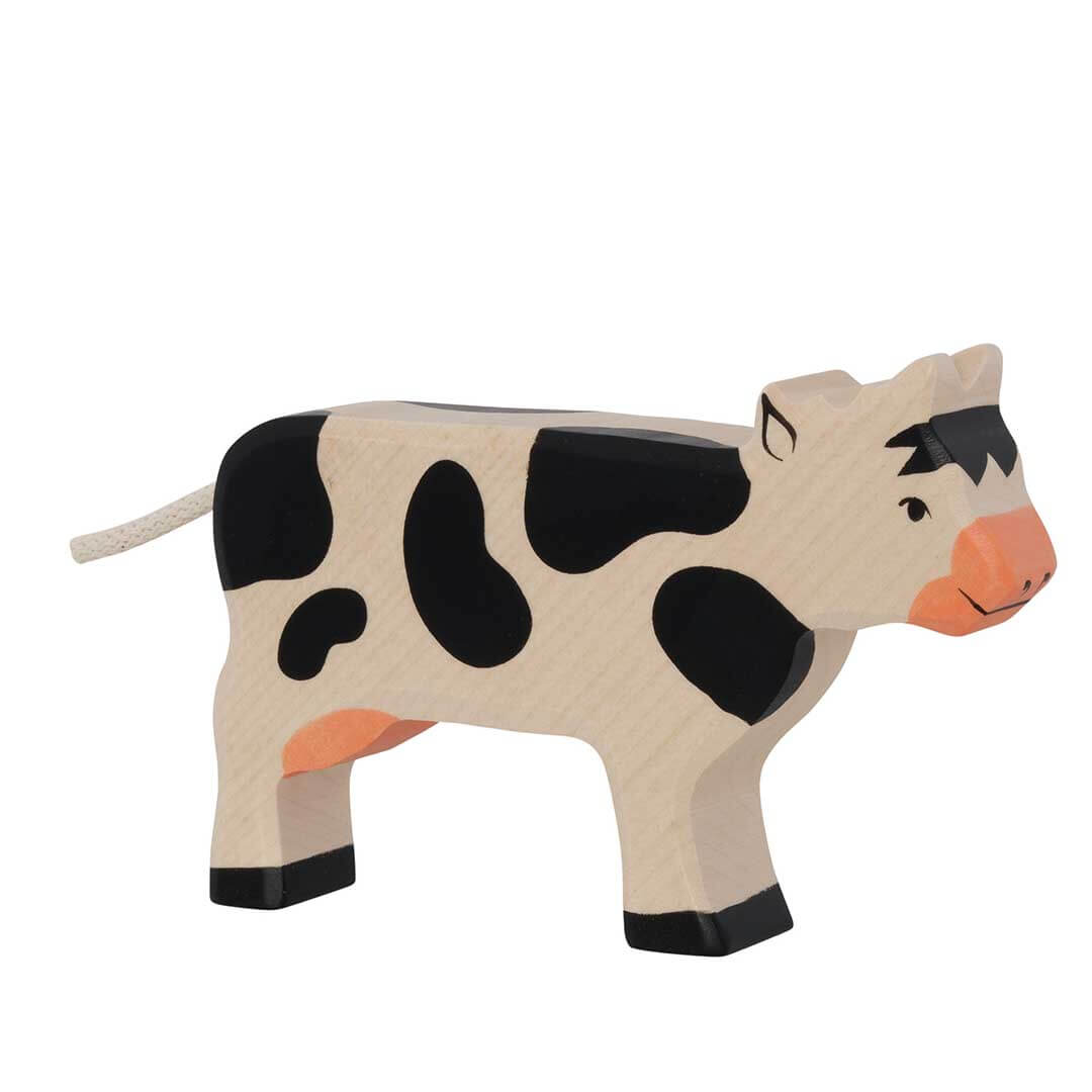 Holztiger Wooden Cow Farm Animal Toy