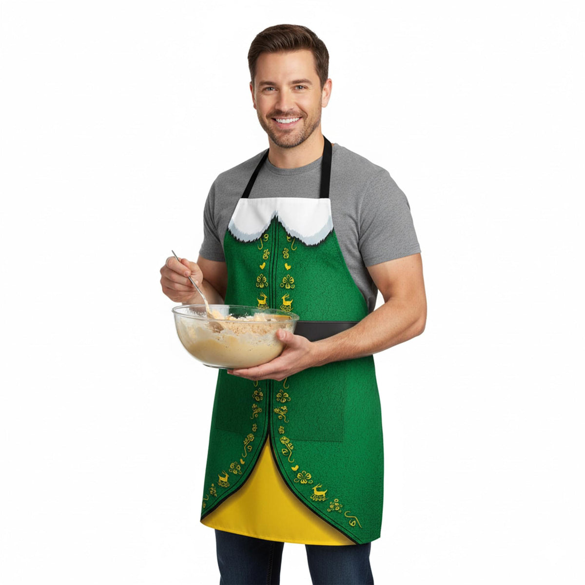 Elf Adult Unisex Chef Apron