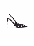 Black Suede Studio Branca Heel