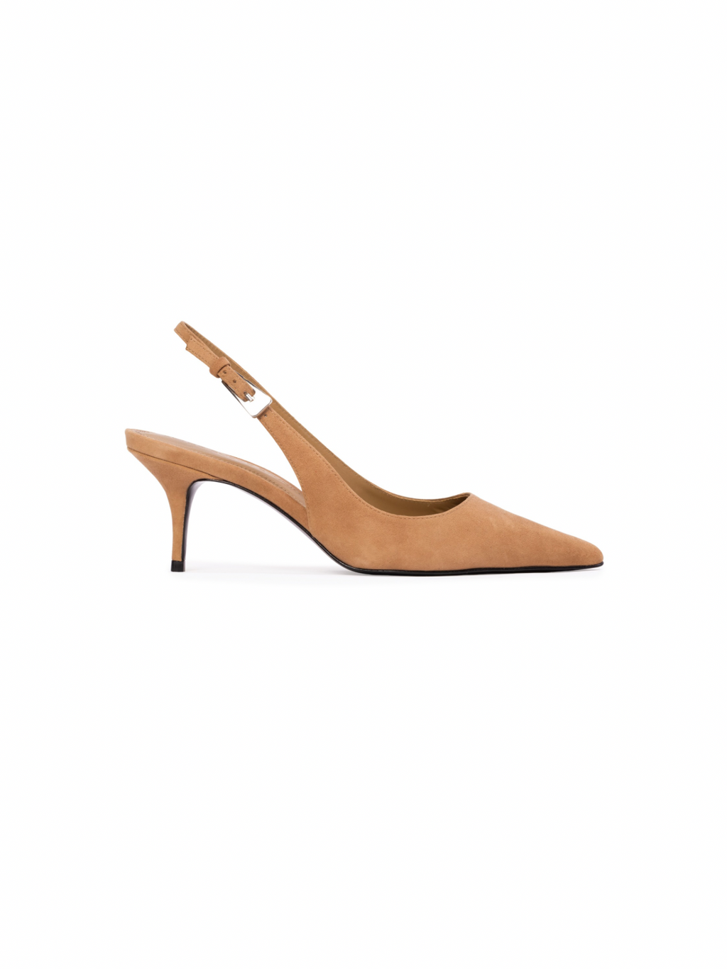 Black Suede Studio Branca Heel